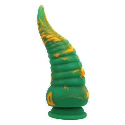 POWER MONSTERS - ABYSSAL COLOSSUS BICOLOR FANTASY SILICONE DILDO 22,5 CM Ø 6 CM - D-246103 - Dona Pimenta