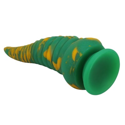 POWER MONSTERS - ABYSSAL COLOSSUS BICOLOR FANTASY SILICONE DILDO 22,5 CM Ø 6 CM - D-246103 - Dona Pimenta
