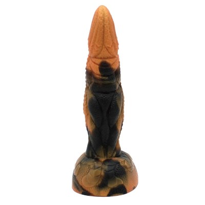 POWER MONSTERS - DILDO DE SILICONE FANTASIA TIRANOSSAURO BICOLOR 20,5 CM Ø 5 CM - D-246104 - Dona Pimenta