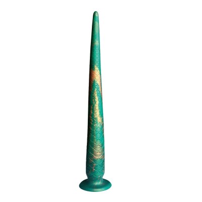 POWER MONSTERS - WILDWYRM TAIL BICOLOR FANTASY SILICONE DILDO 47 CM Ø 4 CM - D-246108 - Dona Pimenta