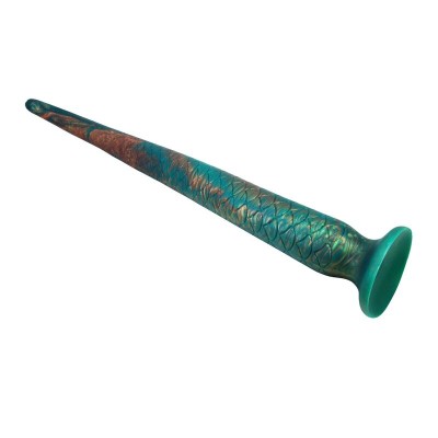 POWER MONSTERS - WILDWYRM TAIL BICOLOR FANTASY SILICONE DILDO 47 CM Ø 4 CM - D-246108 - Dona Pimenta
