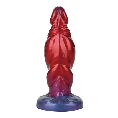 POWER MONSTERS - SHADOW BEHEMOTH BICOLOR DILDO DE SILICONE FANTASIA 22 CM Ø 5 CM - D-246115 - Dona Pimenta