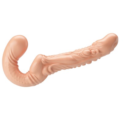 BAILE - EMMA STRAP-ON TEXTURIZADO PARA DUPLA PENETRAÇÃO - D-245967 - Dona Pimenta