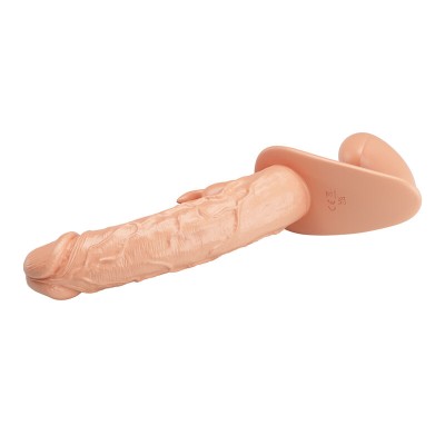 BAILE - CHARLOTTE HOLLOW DUPLA PENETRAÇÃO STRAP-ON CARNE - D-245966 - Dona Pimenta