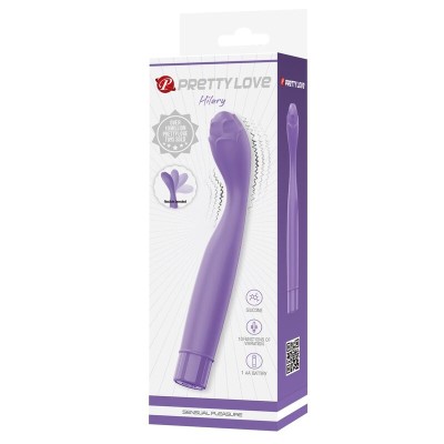 PRETTY LOVE - VIBRADOR HENRY FLEXÍVEL PARA PONTO G ROXO - D-246062 - Dona Pimenta