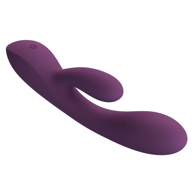 PRETTY LOVE - VIBRADOR COELHO RECARREGÁVEL ROSOLYN COM 10 FUNÇÕES - D-246121 - Dona Pimenta
