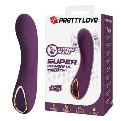 PRETTY LOVE - VIBRADOR RECARREGÁVEL LLOYDE COM 10 FUNÇÕES - ROXO - D-246125 - Dona Pimenta