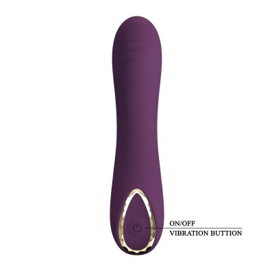 PRETTY LOVE - VIBRADOR RECARREGÁVEL LLOYDE COM 10 FUNÇÕES - ROXO - D-246125 - Dona Pimenta