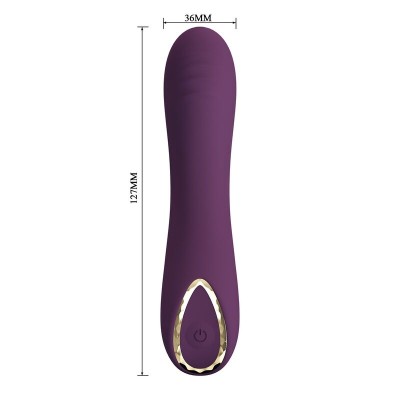 PRETTY LOVE - VIBRADOR RECARREGÁVEL LLOYDE COM 10 FUNÇÕES - ROXO - D-246125 - Dona Pimenta