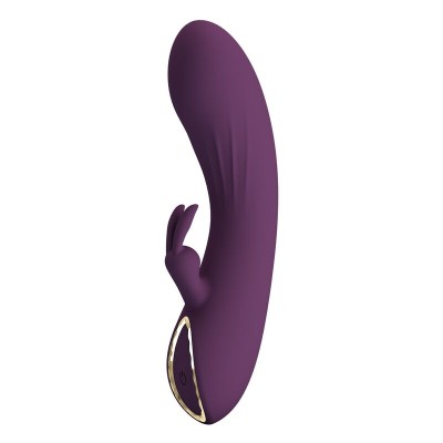 PRETTY LOVE - VIBRADOR COELHO RECARREGÁVEL LANDYN COM 10 FUNÇÕES - ROXO - D-246126 - Dona Pimenta