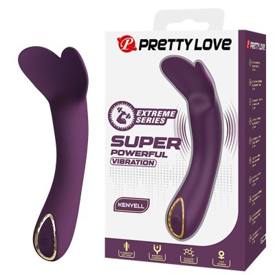 PRETTY LOVE - VIBRADOR RECARREGÁVEL KENYELL COM 10 FUNÇÕES - ROXO - D-246127 - Dona Pimenta