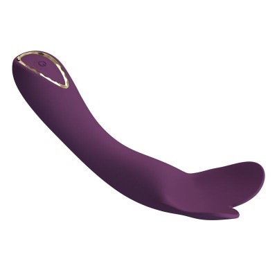 PRETTY LOVE - VIBRADOR RECARREGÁVEL KENYELL COM 10 FUNÇÕES - ROXO - D-246127 - Dona Pimenta
