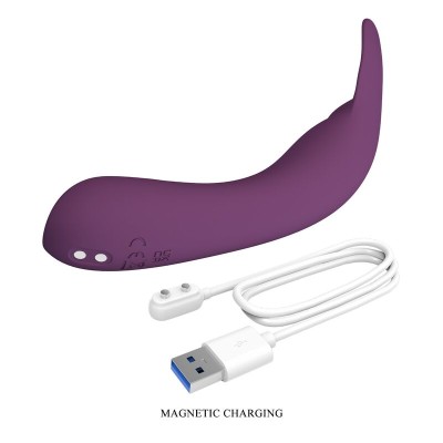 PRETTY LOVE - VIBRADOR RECARREGÁVEL KENYELL COM 10 FUNÇÕES - ROXO - D-246127 - Dona Pimenta