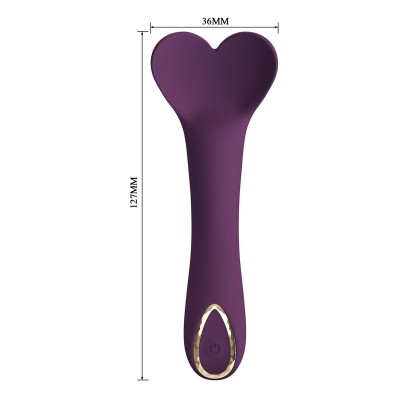 PRETTY LOVE - VIBRADOR RECARREGÁVEL KENYELL COM 10 FUNÇÕES - ROXO - D-246127 - Dona Pimenta