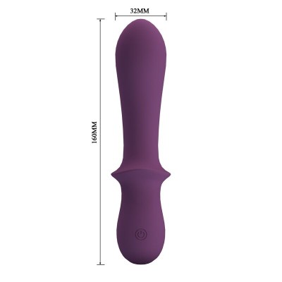 PRETTY LOVE - VIBRADOR RECARREGÁVEL ABIGAIL COM 10 FUNÇÕES - ROXO - D-246133 - Dona Pimenta