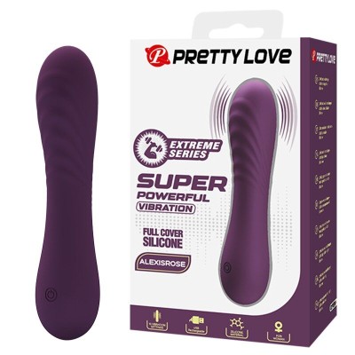 PRETTY LOVE - VIBRADOR RECARREGÁVEL ALEXISROSE COM 10 FUNÇÕES - ROXO - D-246134 - Dona Pimenta