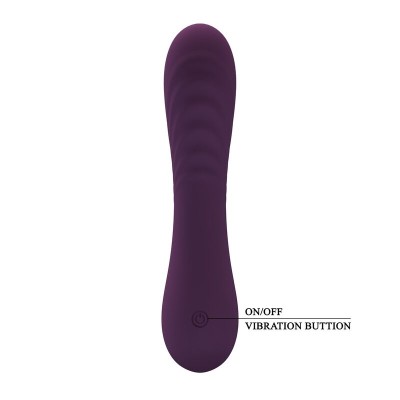 PRETTY LOVE - VIBRADOR RECARREGÁVEL ALEXISROSE COM 10 FUNÇÕES - ROXO - D-246134 - Dona Pimenta