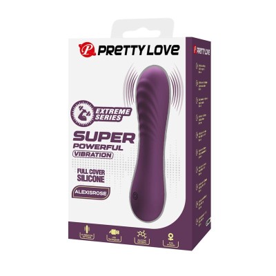 PRETTY LOVE - VIBRADOR RECARREGÁVEL ALEXISROSE COM 10 FUNÇÕES - ROXO - D-246134 - Dona Pimenta