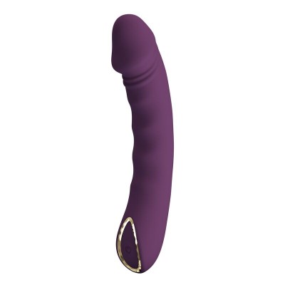 PRETTY LOVE - AMARA VIBRADOR RECARREGÁVEL COM 10 FUNÇÕES ROXO - D-246136 - Dona Pimenta