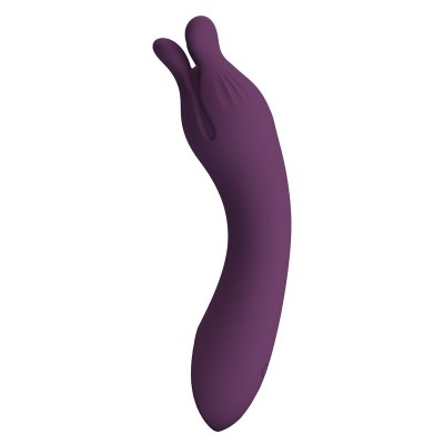 PRETTY LOVE - VIBRADOR RECARREGÁVEL LUNAO COM 10 FUNÇÕES ROXO - D-246137 - Dona Pimenta