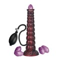 POWER MONSTERS - VOIDCLAW BRUTE BICOLOR DILDO DE SILICONE INFLÁVEL FANTASIA 29 CM Ø 5,7 CM - D-246113 - Dona Pimenta