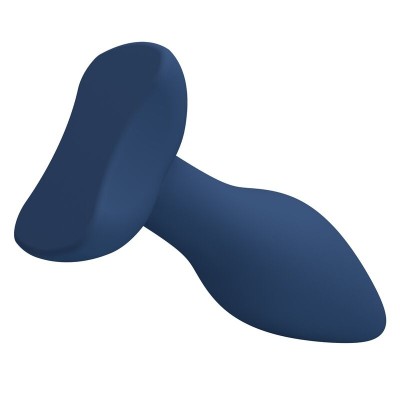 MR PLAY - PLUG ANAL DE SILICONE CÔNICO AZUL S - D-246006 - Dona Pimenta