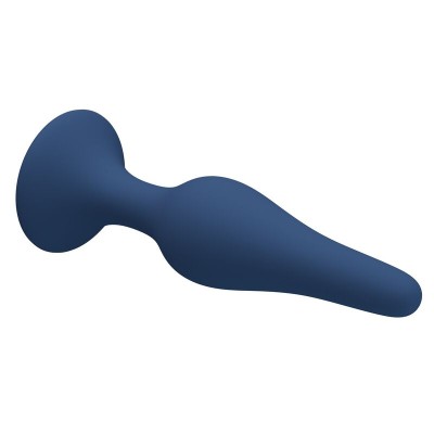 MR PLAY - PLUG ANAL DE SILICONE CÔNICO AZUL XL - D-246007 - Dona Pimenta