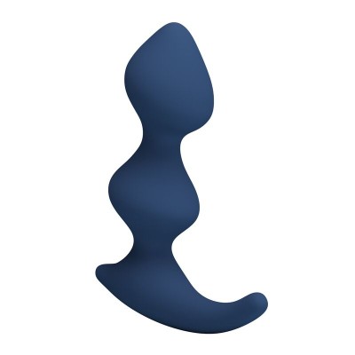 MR PLAY - PLUG ANAL AZUL ERGONÔMICO - D-246019 - Dona Pimenta