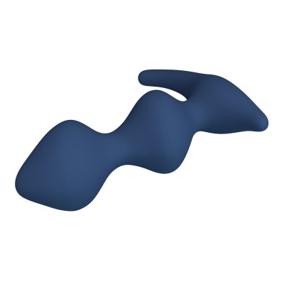 MR PLAY - PLUG ANAL AZUL ERGONÔMICO - D-246019 - Dona Pimenta