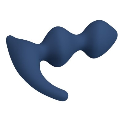 MR PLAY - PLUG ANAL AZUL ERGONÔMICO - D-246019 - Dona Pimenta