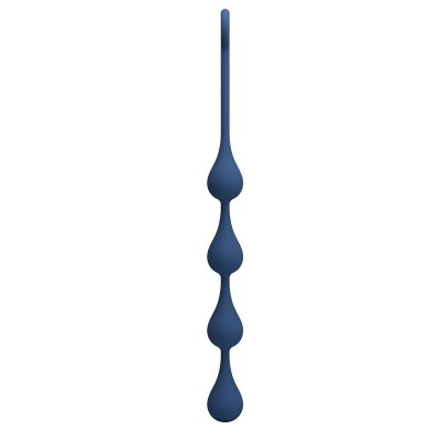 MR PLAY - BOLINHAS ANAL DE SILICONE AZUIS TAMANHO M 33 CM - D-246010 - Dona Pimenta