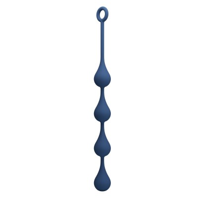 MR PLAY - BOLINHAS ANAL DE SILICONE AZUIS TAMANHO G 42,6 CM - D-246011 - Dona Pimenta