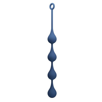 MR PLAY - BOLINHAS ANAL DE SILICONE AZUIS TAMANHO XL 52,5 CM - D-246012 - Dona Pimenta