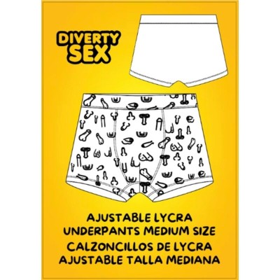 DIABLO PICANTE - CUECA PARA PÊNIS TAMANHO MÉDIO - D-245902 - Dona Pimenta