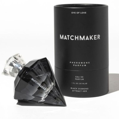 EYE OF LOVE - MATCHMAKER BLACK DIAMOND PHEROMONE PERFUME ATTRACT HER 30 ML - D-234987 - Dona Pimenta