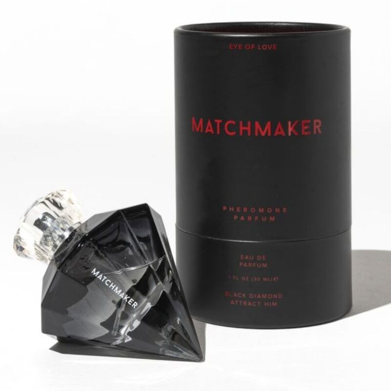 EYE OF LOVE - MATCHMAKER BLACK DIAMOND PHEROMONE PERFUME ATTRACT HIM 30 ML - D-234988 - Dona Pimenta