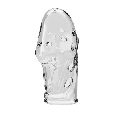 PRETTY LOVE - CAPA PENIANA ROCKER PARA AUMENTAR A ESPESSURA DO SEU PÊNIS TRANSPARENTE - D-246051 - Dona Pimenta