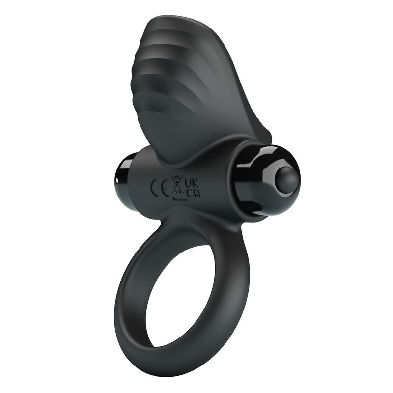 PRETTY LOVE - ANEL VIBRATÓRIO PARA PÊNIS ADRIEN COM 10 FUNÇÕES - PRETO - D-246038 - Dona Pimenta