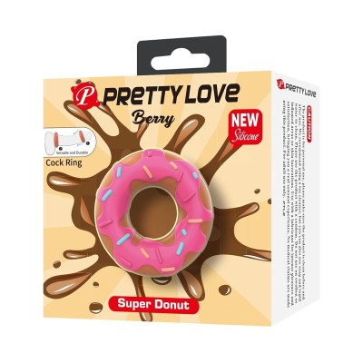 PRETTY LOVE - ANEL PENIANO SUPER DONUT ROSA - D-246043 - Dona Pimenta