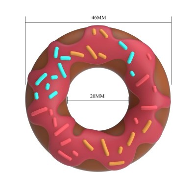 PRETTY LOVE - ANEL PENIANO SUPER DONUT ROSA - D-246043 - Dona Pimenta