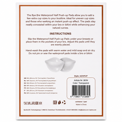 BYEBRA HALF PUSH-UP PADS - D-215780 - Dona Pimenta