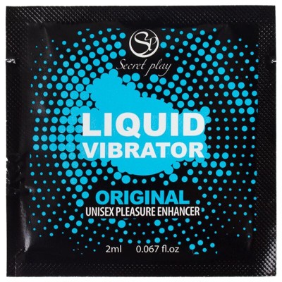 SECRETPLAY LIQUID VIBRATOR ESTIMULADOR UNISEX 2 ML - D-210938 - Dona Pimenta
