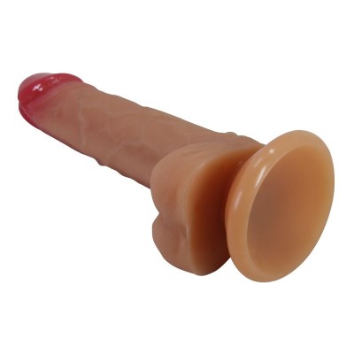 PRETTY LOVE - IVITA DILDO DE SILICONE REALISTA COM VENTOSA 16,2 CM Ø 4 CM - D-246117 - Dona Pimenta