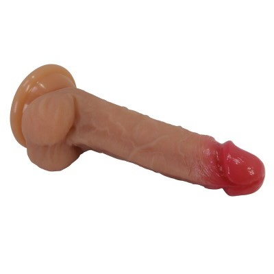 PRETTY LOVE - IVITA DILDO DE SILICONE REALISTA COM VENTOSA 16,2 CM Ø 4 CM - D-246117 - Dona Pimenta