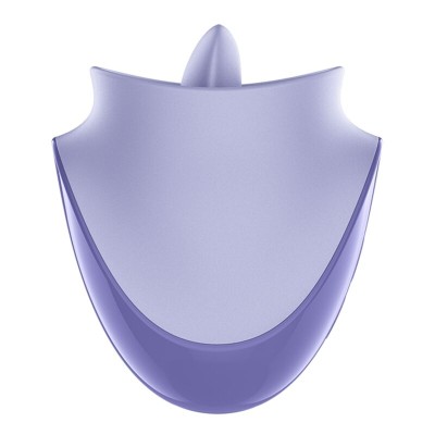 SATISFYER - TONGUE DANCER ESTIMULADOR CLITORIANO COM VIBRAÇÃO E PULSAÇÕES LILÁS - D-245857 - Dona Pimenta