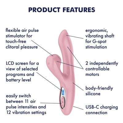 SATISFYER - PRO G-SPOT COELHO EDIO 2020 - D-245856 - Dona Pimenta