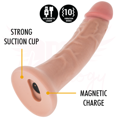 MYTHOLOGY ASHER ORIGINAL DILDO M - VIBRADOR WATCHME TECNOLOGIA SEM FIO COMPATÍVEL - D-231922 - Dona Pimenta
