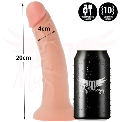 MYTHOLOGY ASHER ORIGINAL DILDO M - VIBRADOR WATCHME TECNOLOGIA SEM FIO COMPATÍVEL - D-231922 - Dona Pimenta