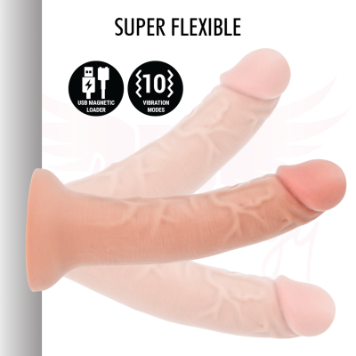 MYTHOLOGY ASHER ORIGINAL DILDO M - VIBRADOR WATCHME TECNOLOGIA SEM FIO COMPATÍVEL - D-231922 - Dona Pimenta