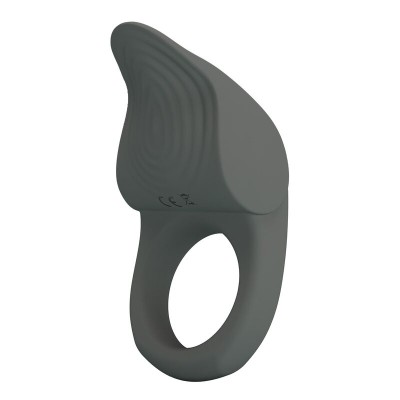 PRETTY LOVE - ANEL VIBRATÓRIO DE SILICONE FLEXÍVEL E RECARREGÁVEL - D-246026 - Dona Pimenta
